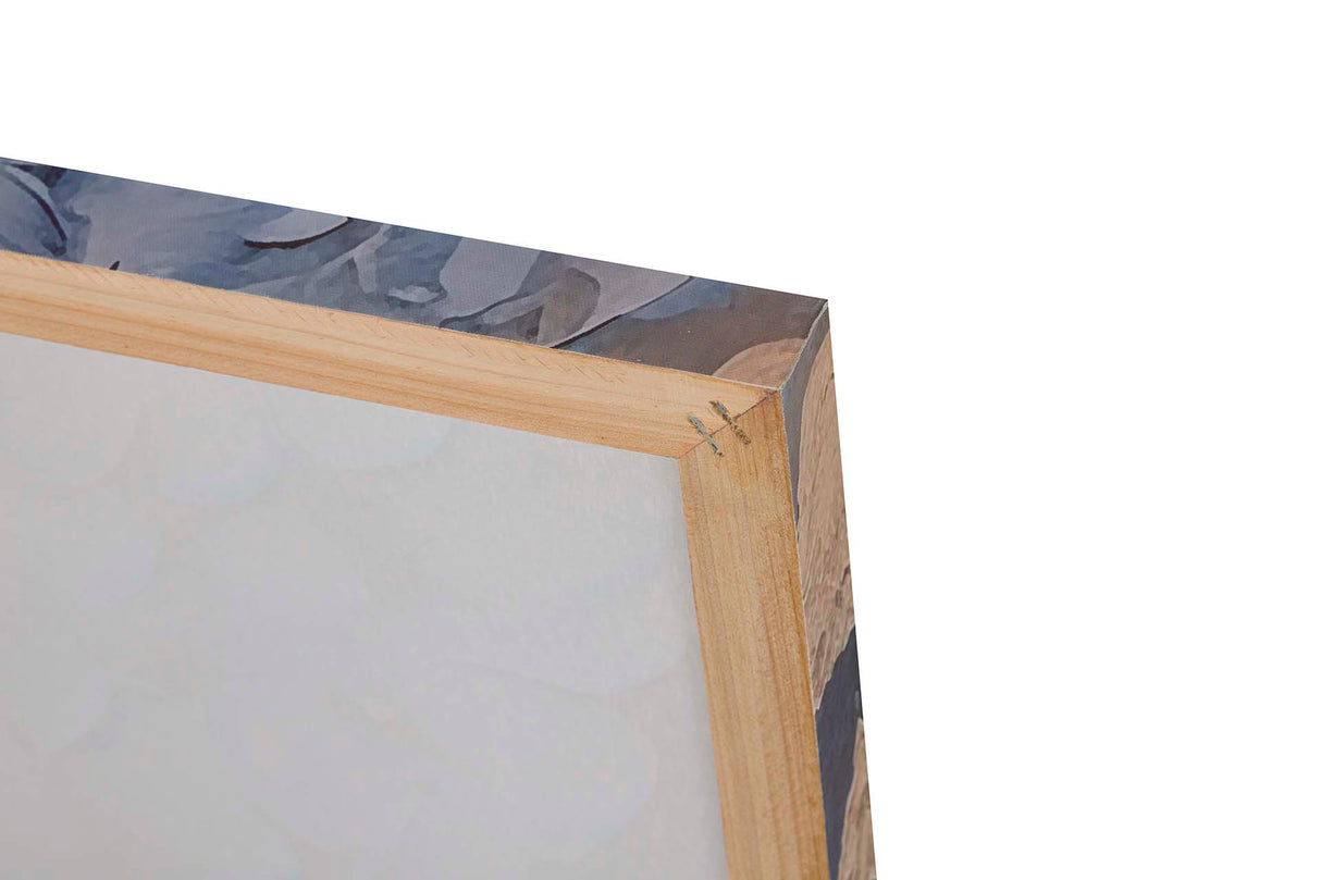 Régler 2 fleurs 40% de fleurs peintes 60x3x60 cm