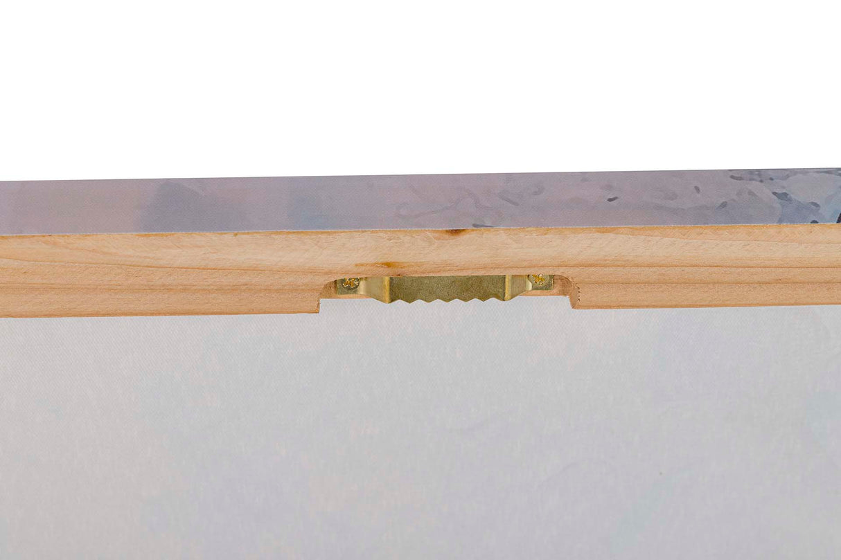 Régler 2 fleurs 40% de fleurs peintes 60x3x60 cm