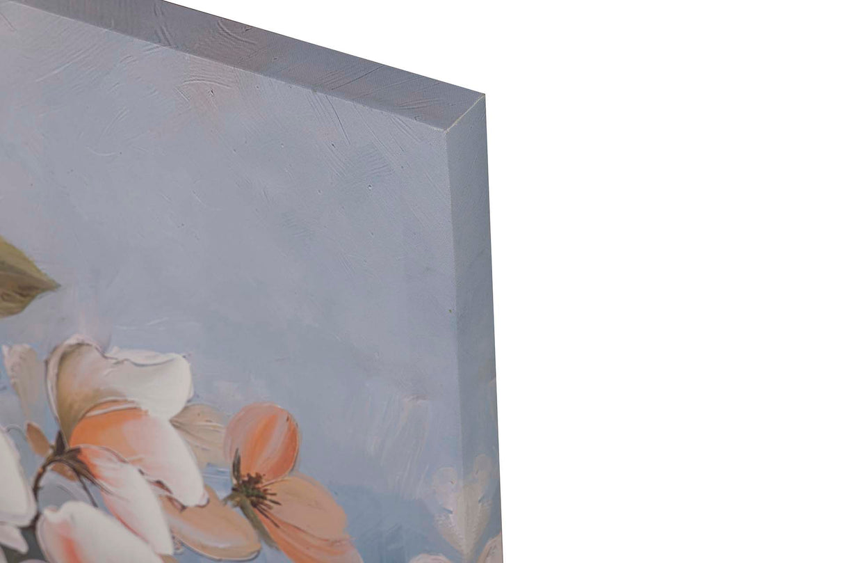 Régler 2 fleurs 40% de fleurs peintes 60x3x60 cm