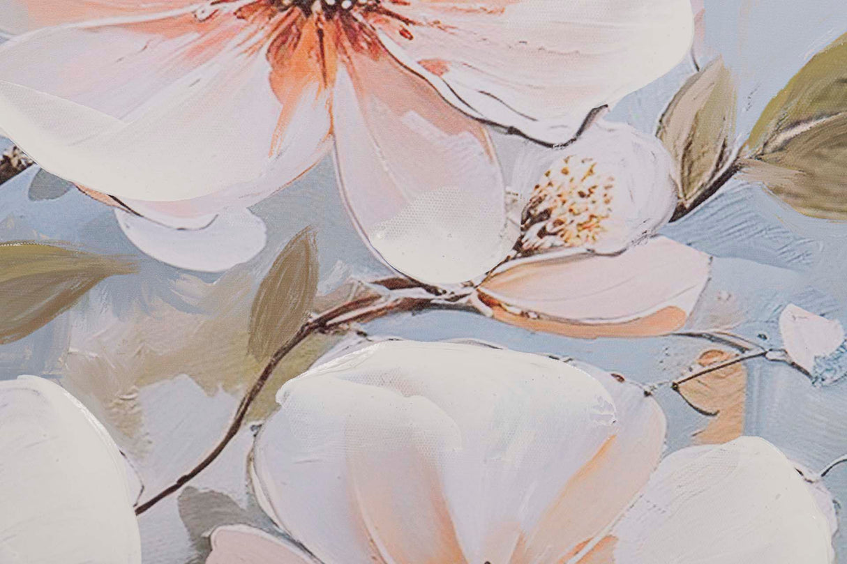 Régler 2 fleurs 40% de fleurs peintes 60x3x60 cm