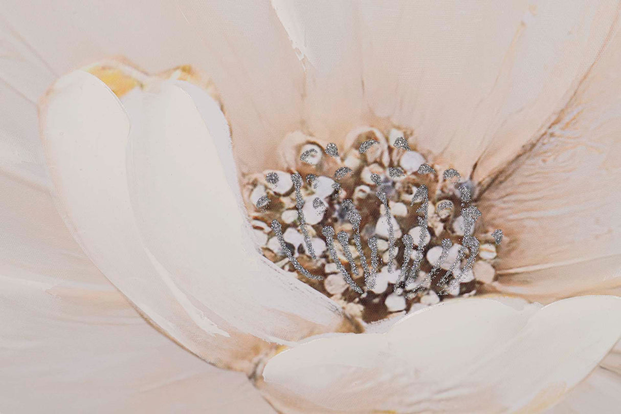 Régler 2 fleurs 40% de fleurs peintes 60x3x60 cm