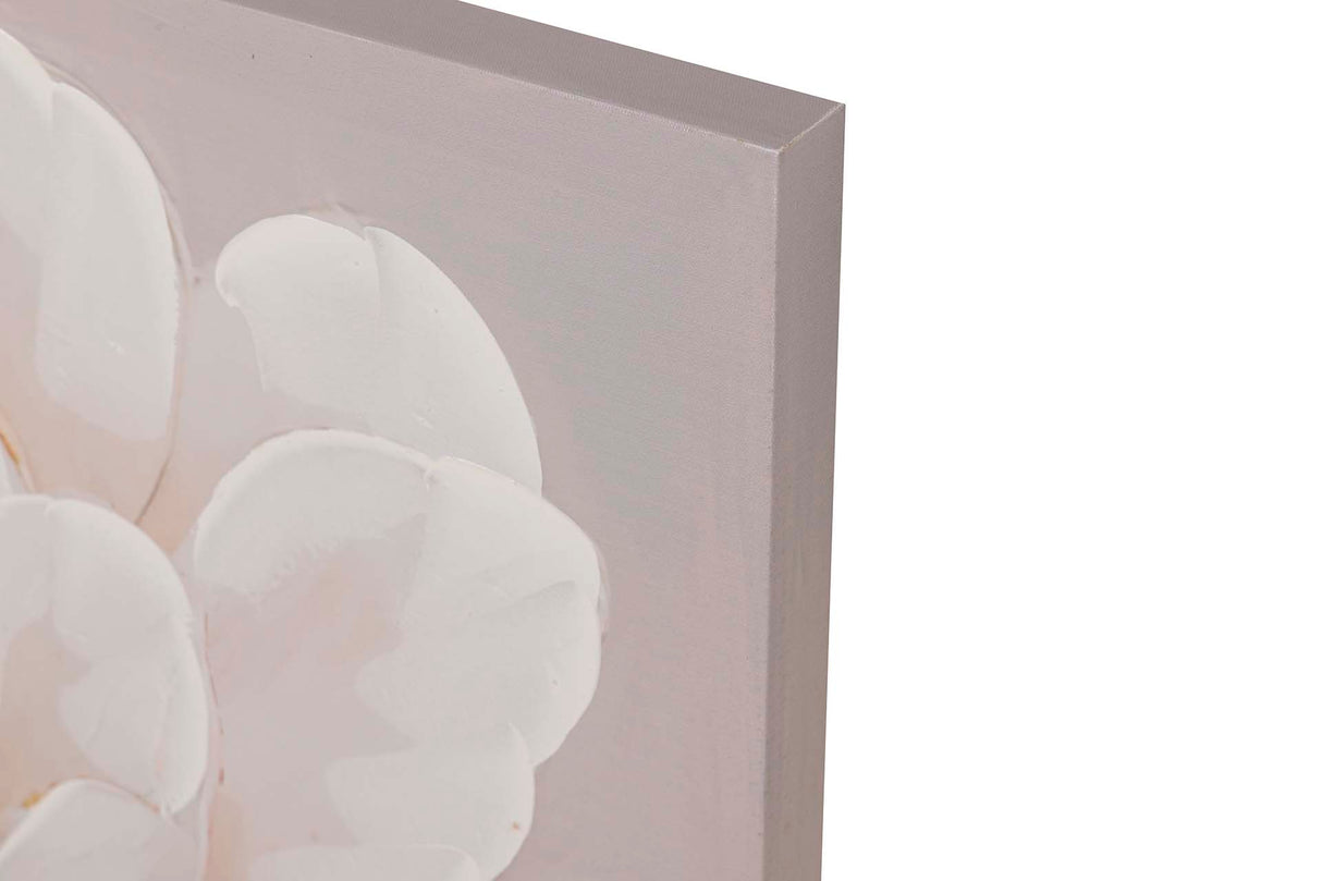 Régler 2 fleurs 40% de fleurs peintes 60x3x60 cm