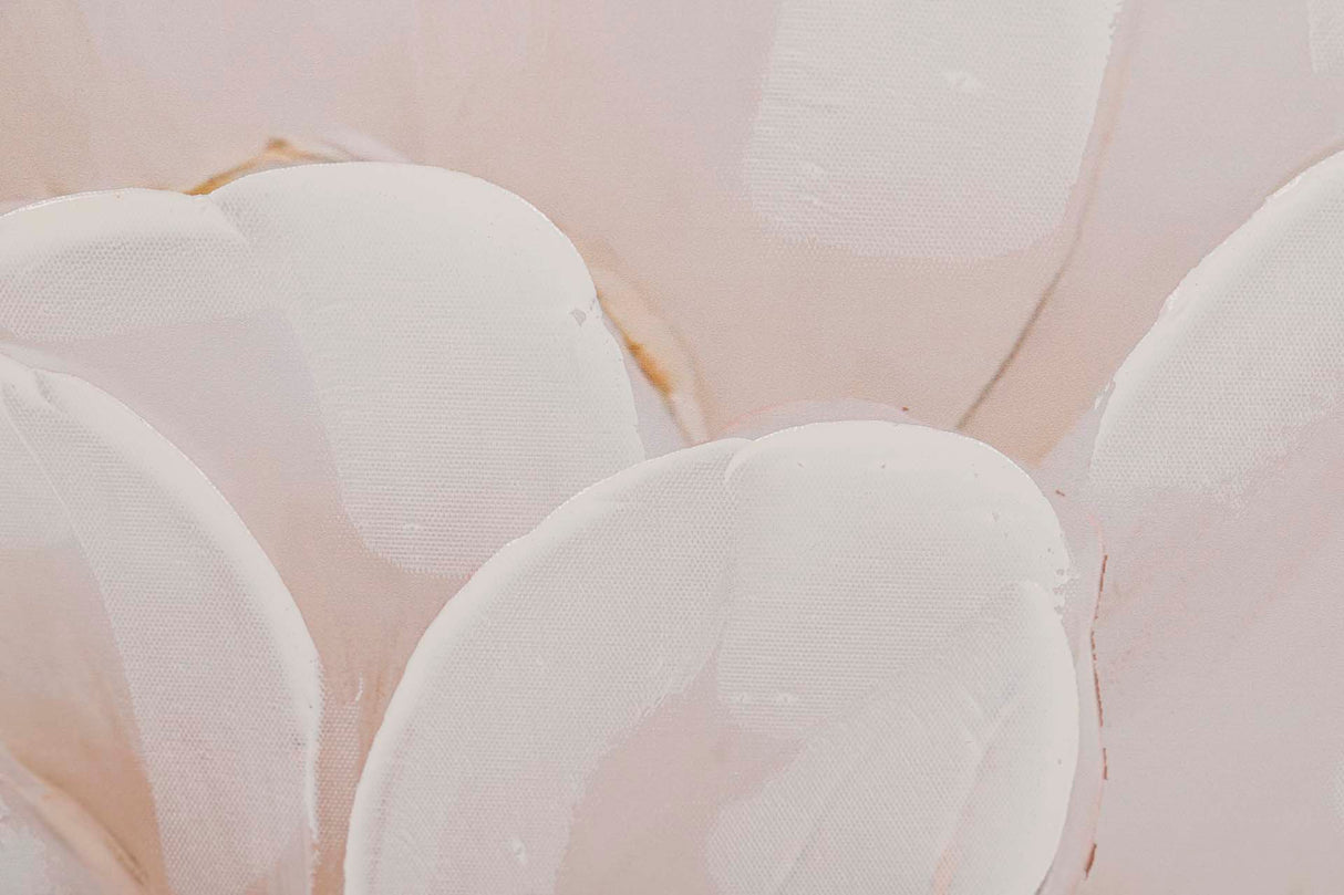 Régler 2 fleurs 40% de fleurs peintes 60x3x60 cm