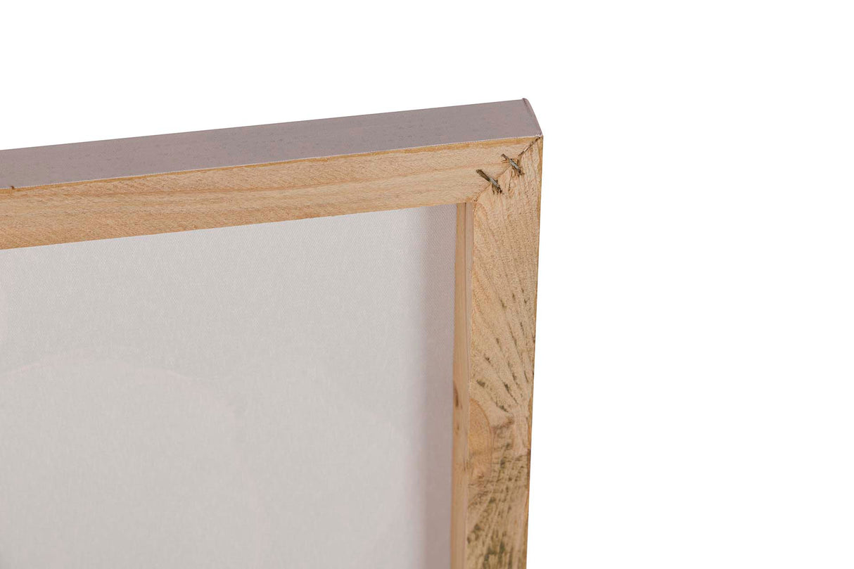 Régler 2 fleurs 40% de fleurs peintes 60x3x60 cm