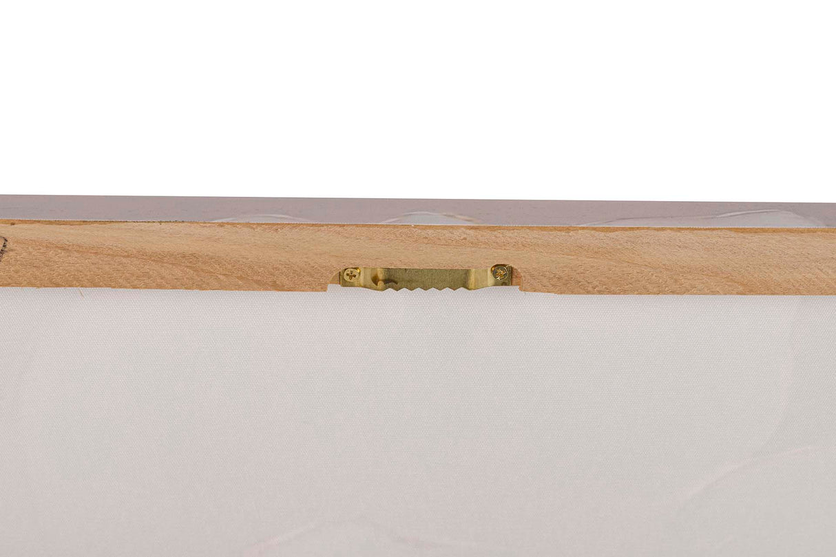 Régler 2 fleurs 40% de fleurs peintes 60x3x60 cm