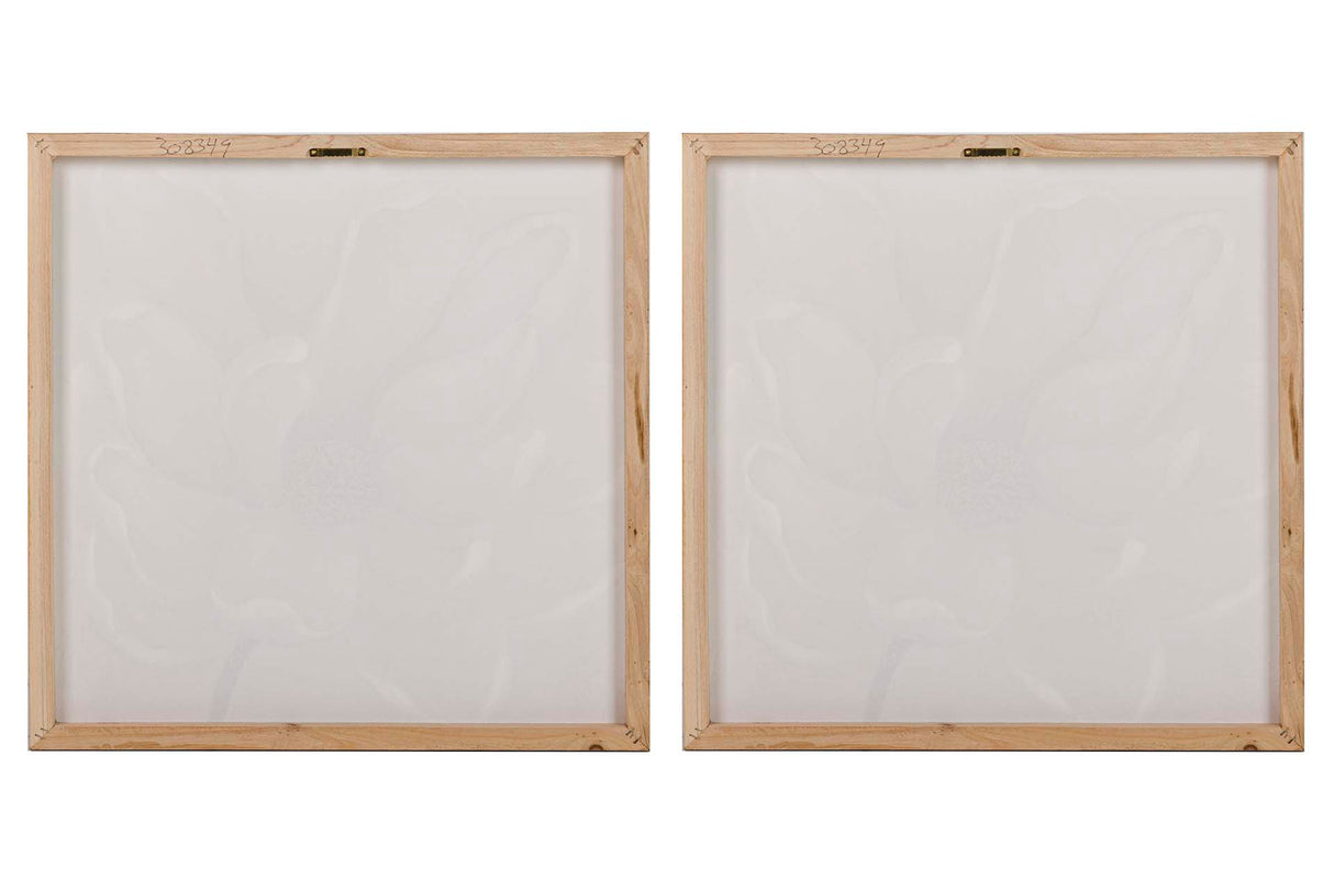 Régler 2 fleurs 40% de fleurs peintes 60x3x60 cm