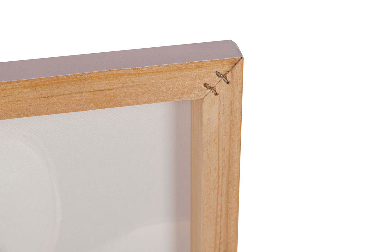 Régler 2 fleurs 40% de fleurs peintes 60x3x60 cm