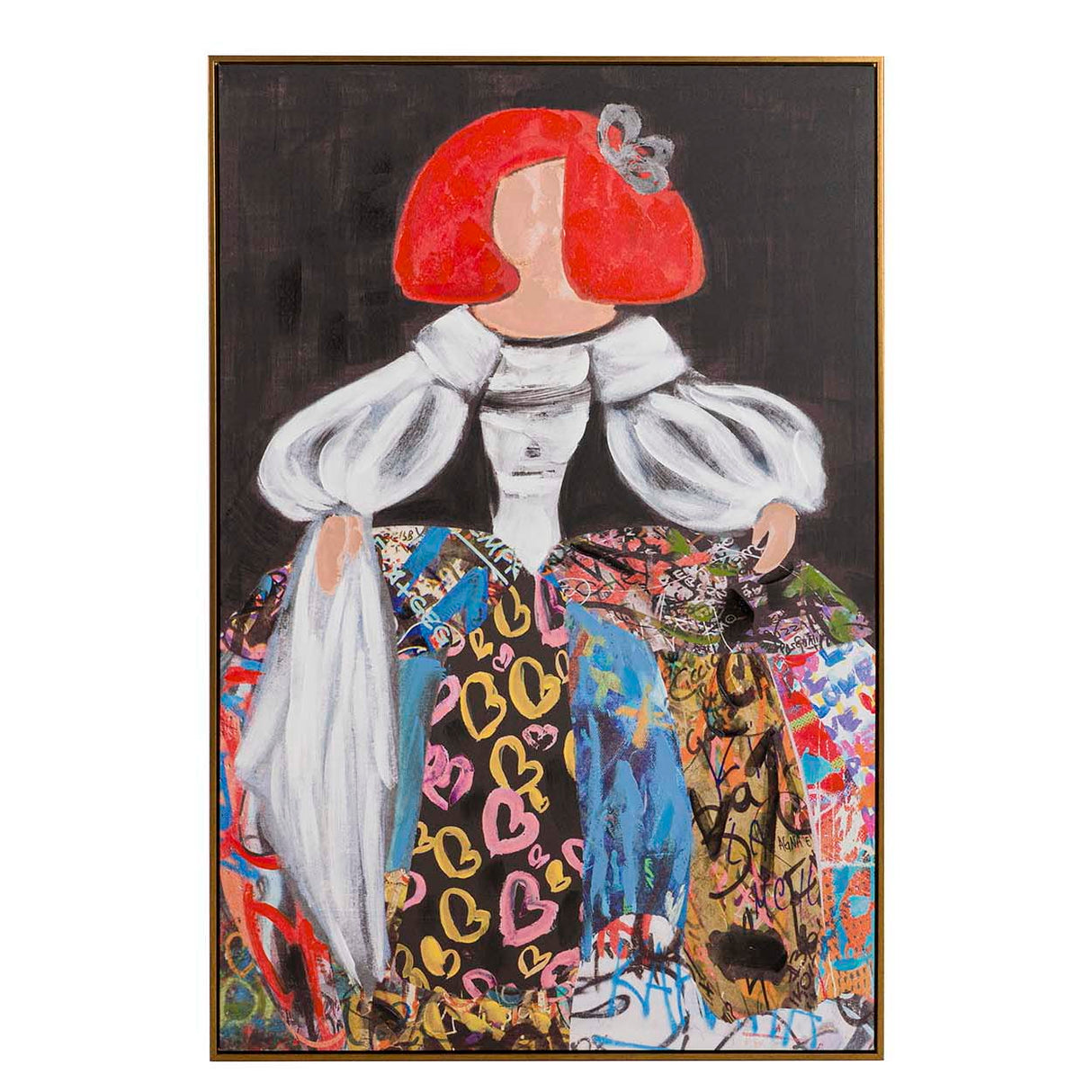 80% handgepackte Tabelle 80x4x120 cm