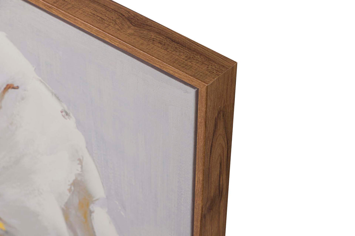 Defina 2 tabelas 80% pintadas à mão 60x4x60 cm