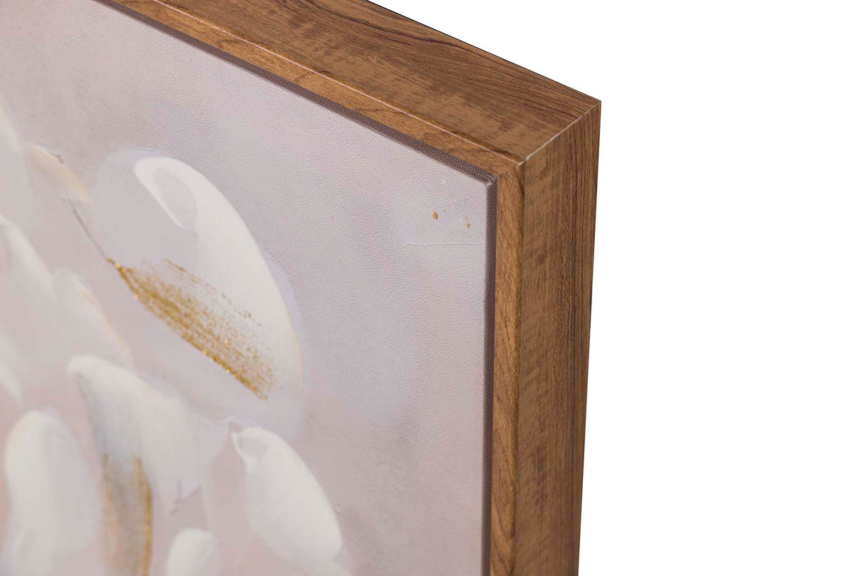 Defina 2 tabelas 80% pintadas à mão 60x4x60 cm