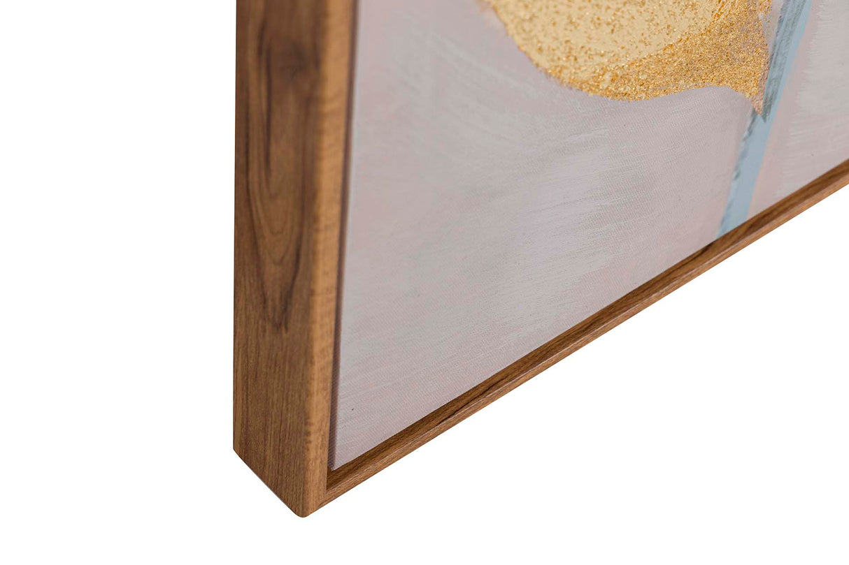 Defina 2 tabelas 80% pintadas à mão 50x4x70 cm