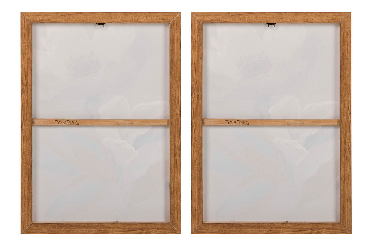 Defina 2 tabelas 80% pintadas à mão 50x4x70 cm