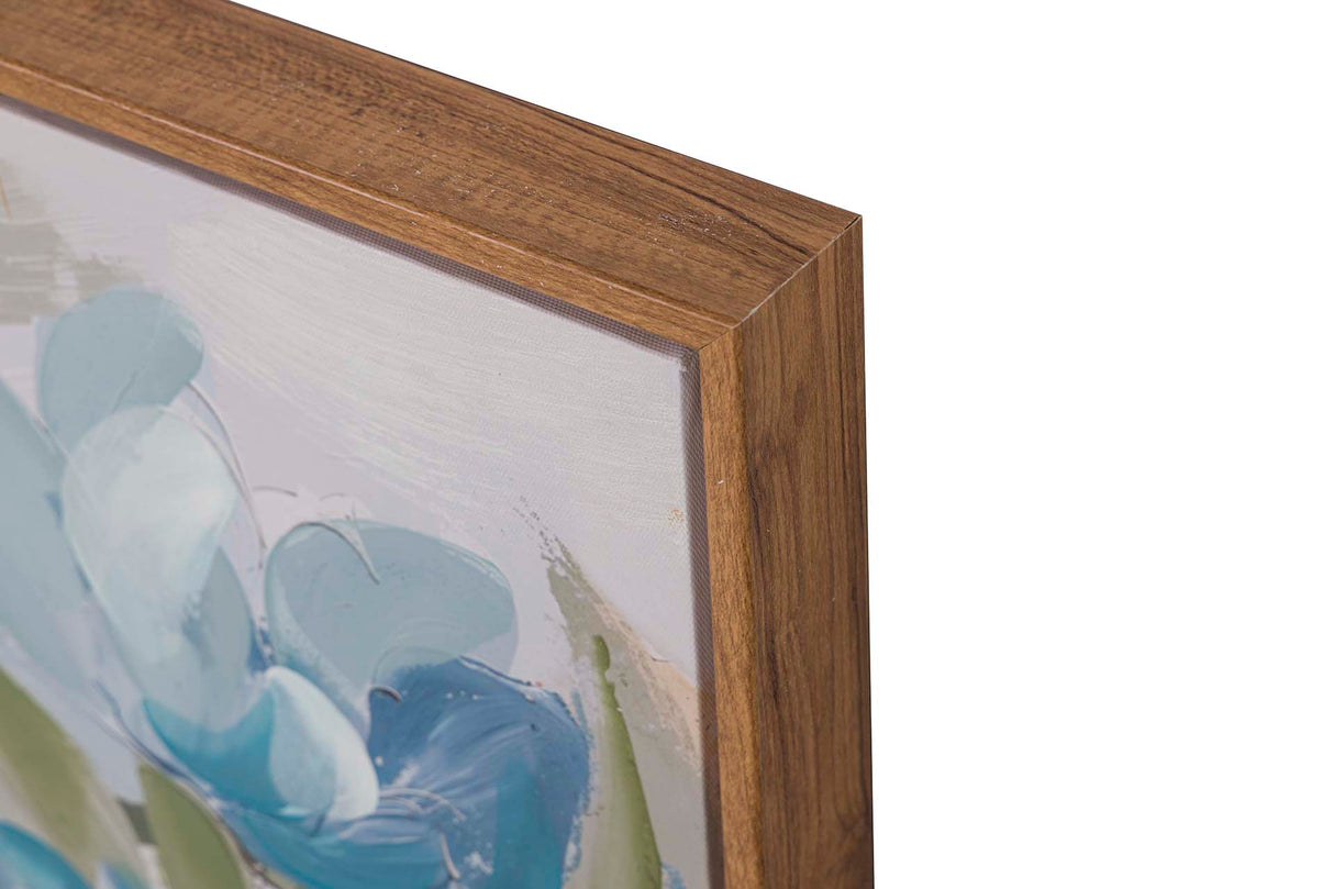 Defina 2 tabelas 80% pintadas à mão 60x4x60 cm