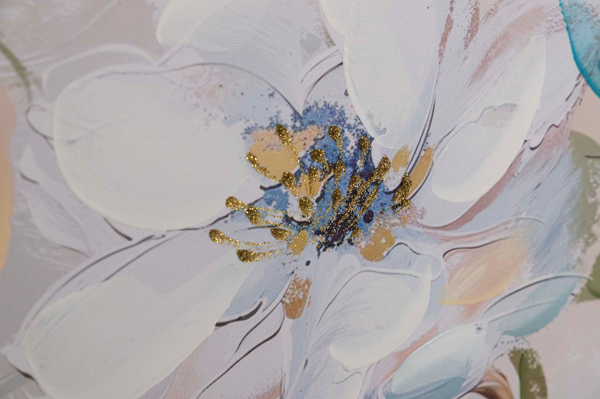 Defina 2 tabelas 80% pintadas à mão 60x4x60 cm