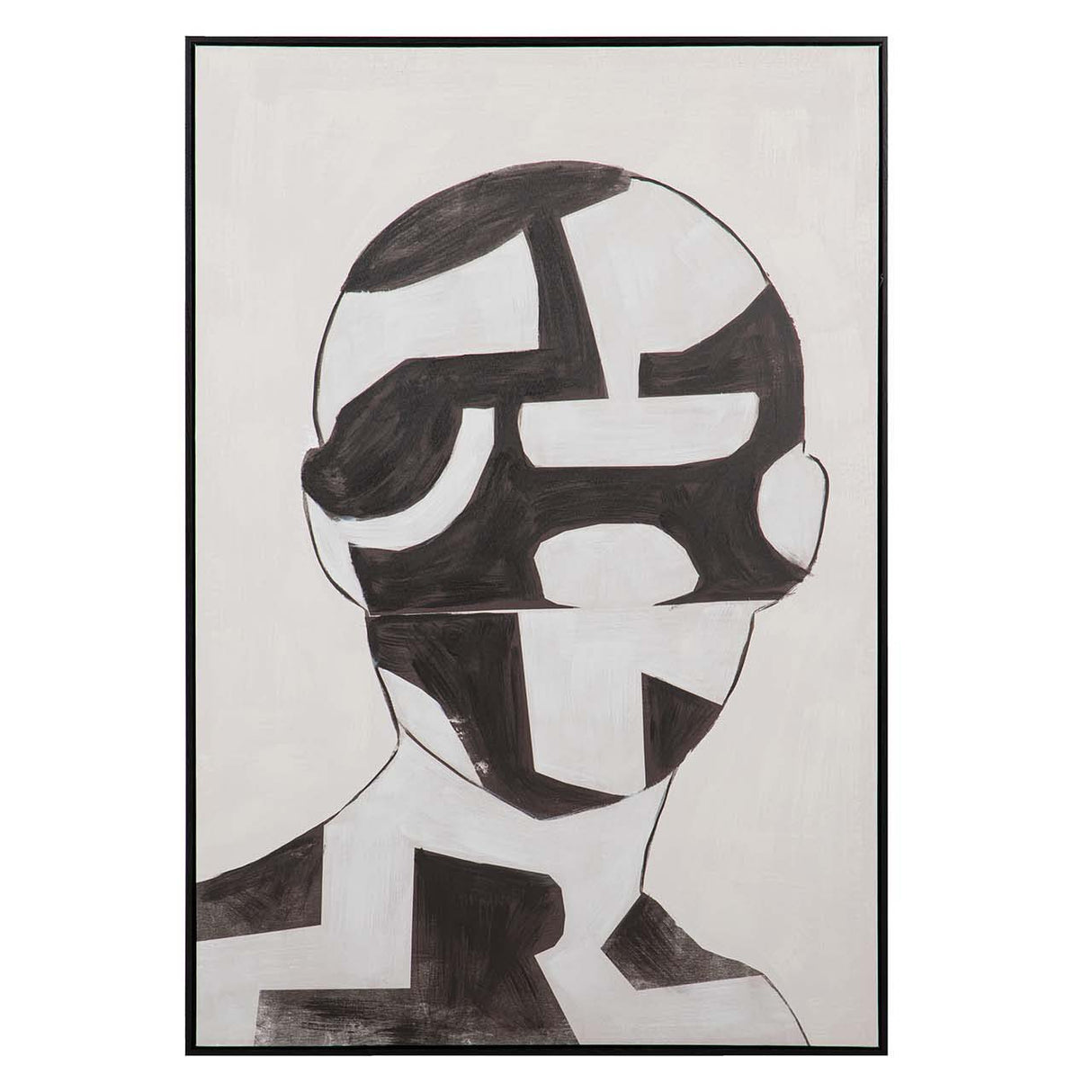 80% handgepacktes Abstract Box 80x4x120 cm