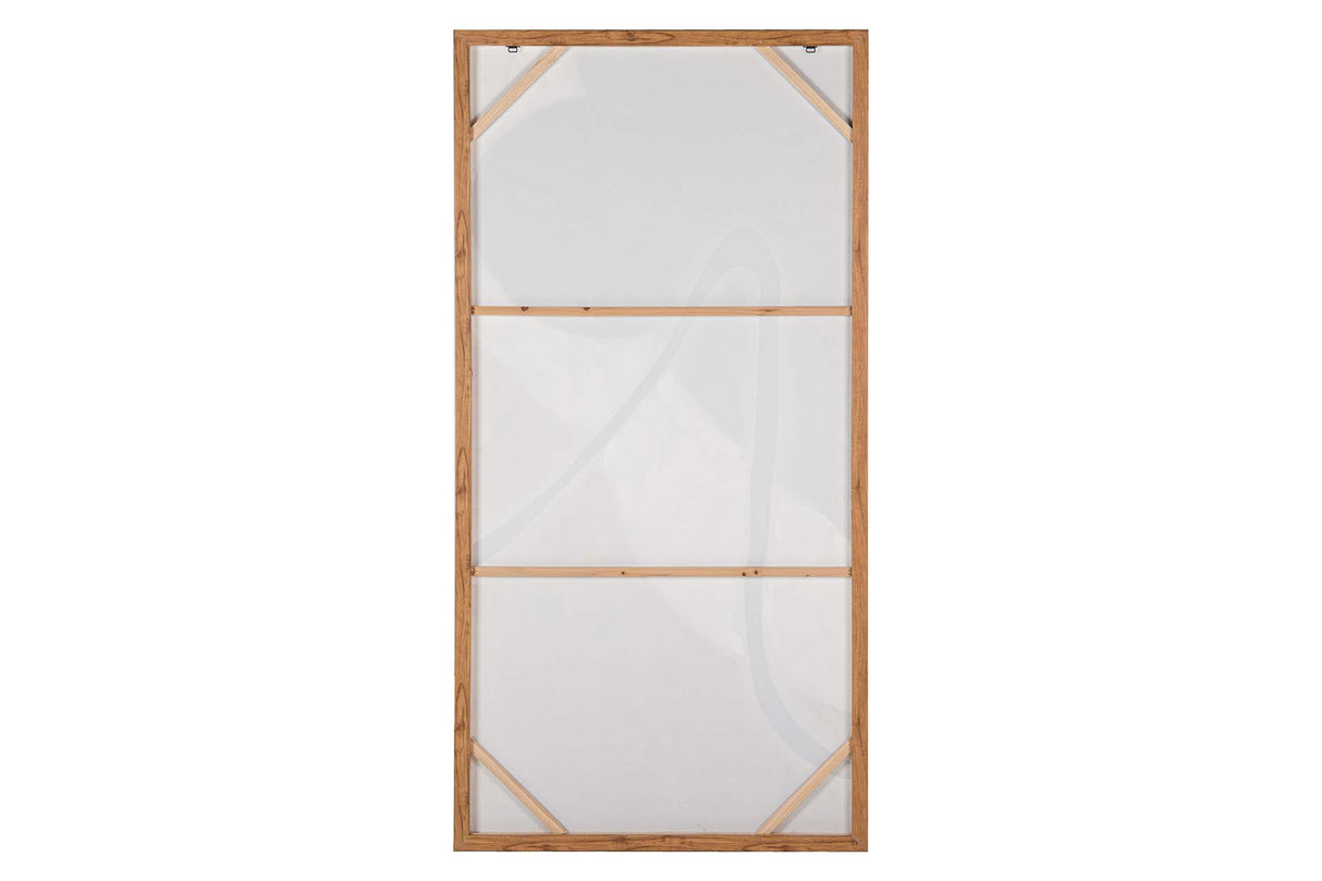 Boîte abstraite à 80% à la main 90x4x180 cm