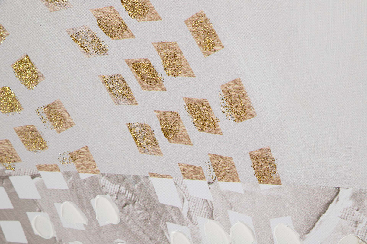 80% handgepacktes Abstract Box 80x4x120 cm