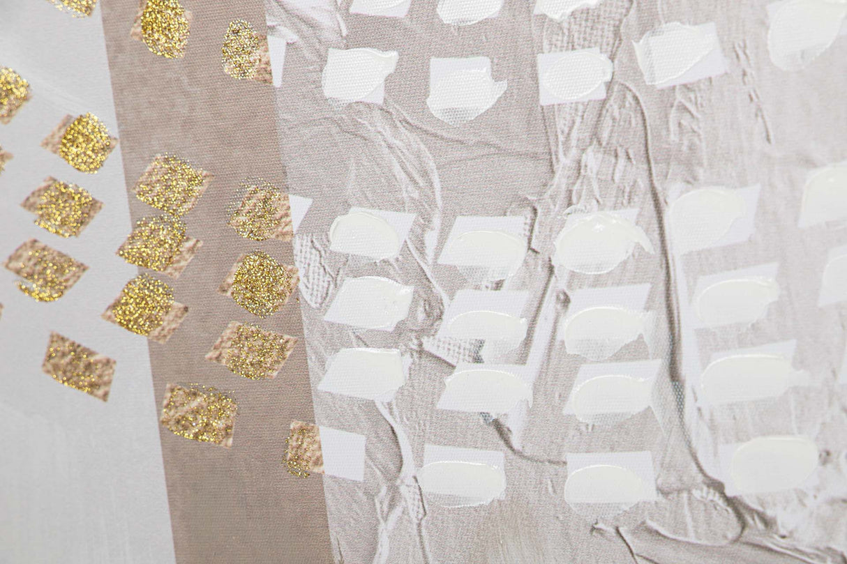 80% handgepacktes Abstract Box 80x4x120 cm