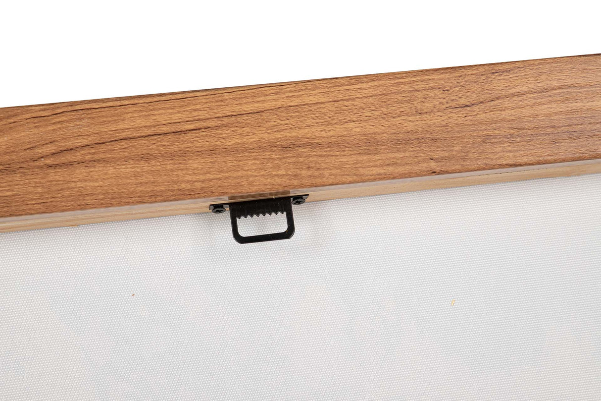 Boîte d'arbre en aluminium 80x4x120 cm