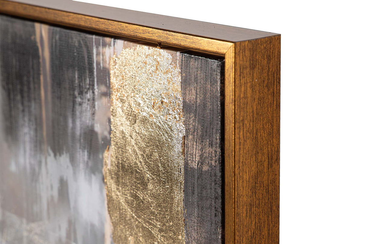 CUADRO FLORES FOIL 80x4x120 CM