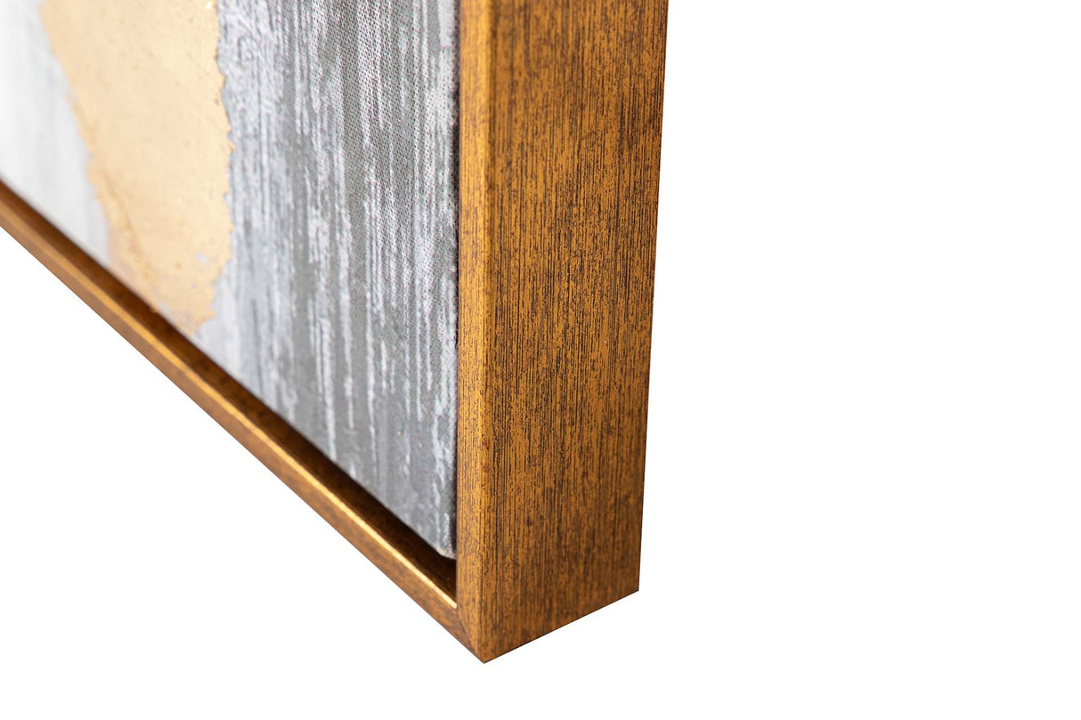 CUADRO FLORES FOIL 80x4x120 CM