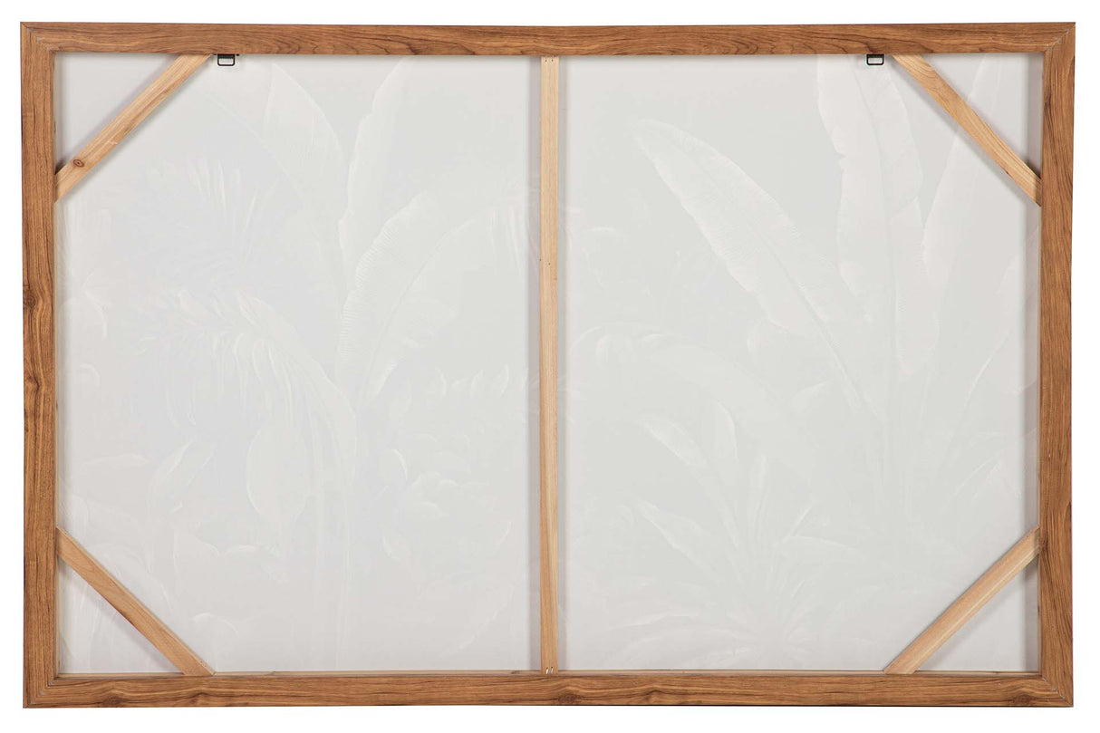 CUADRO ARBOLES 80% PINTADO A MANO 120x4x80 CM