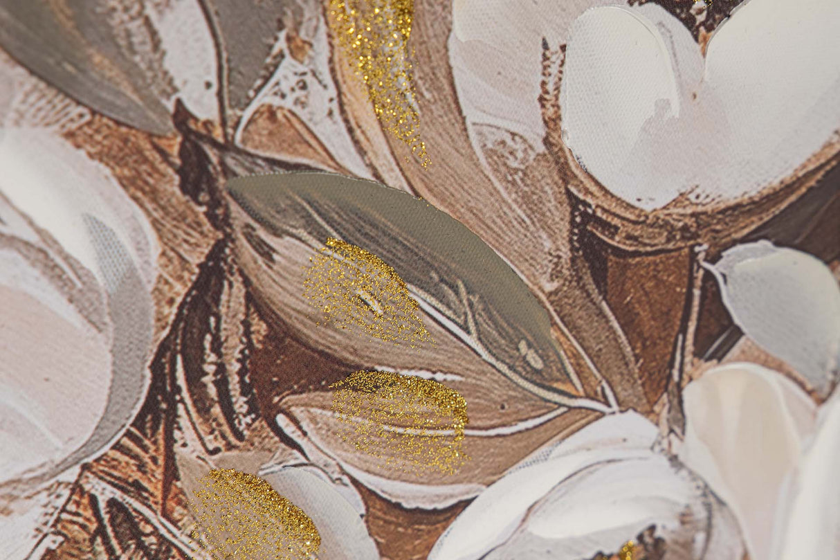 SET2 LIENZOS JARRONES 80% PINTADO A MANO 60x3x60CM