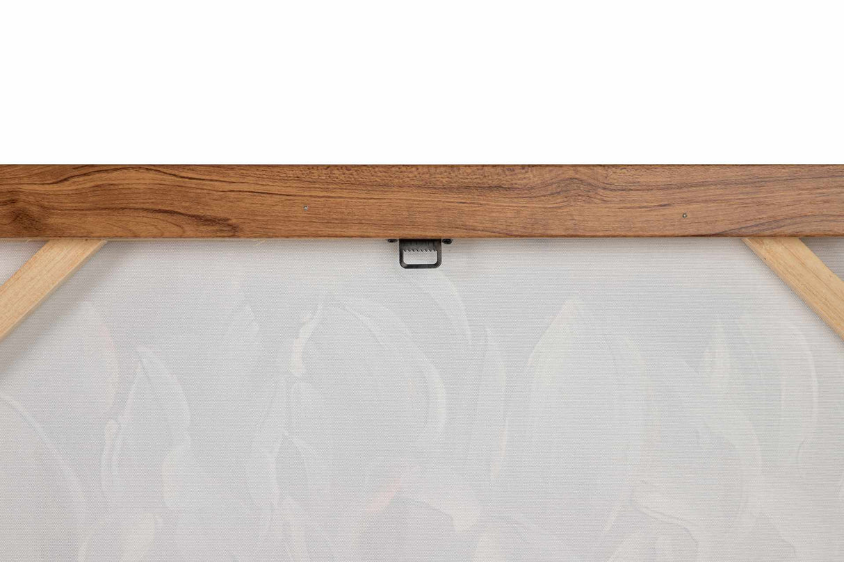 SET 2 CUADROS FLORES 80%PINTADO A MANO 80x4x80CM