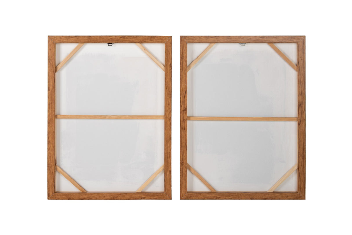 SET 2 CUADROS 80% PINTADO A MANO 60x4x80 CM