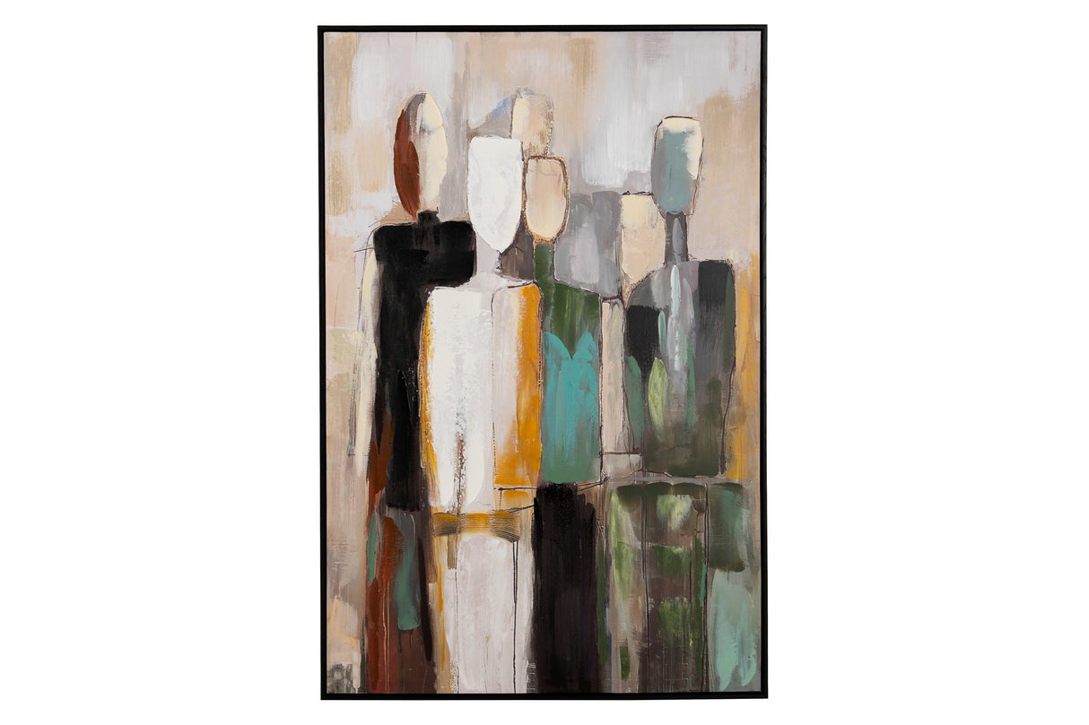 CUADRO BOULEVARD 80% PINTADO A MANO 80x4x120 CM