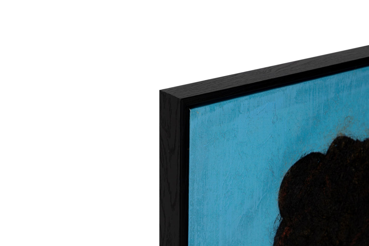 CUADRO MUJER 80% PINTADO A MANO 80x4x120 CM