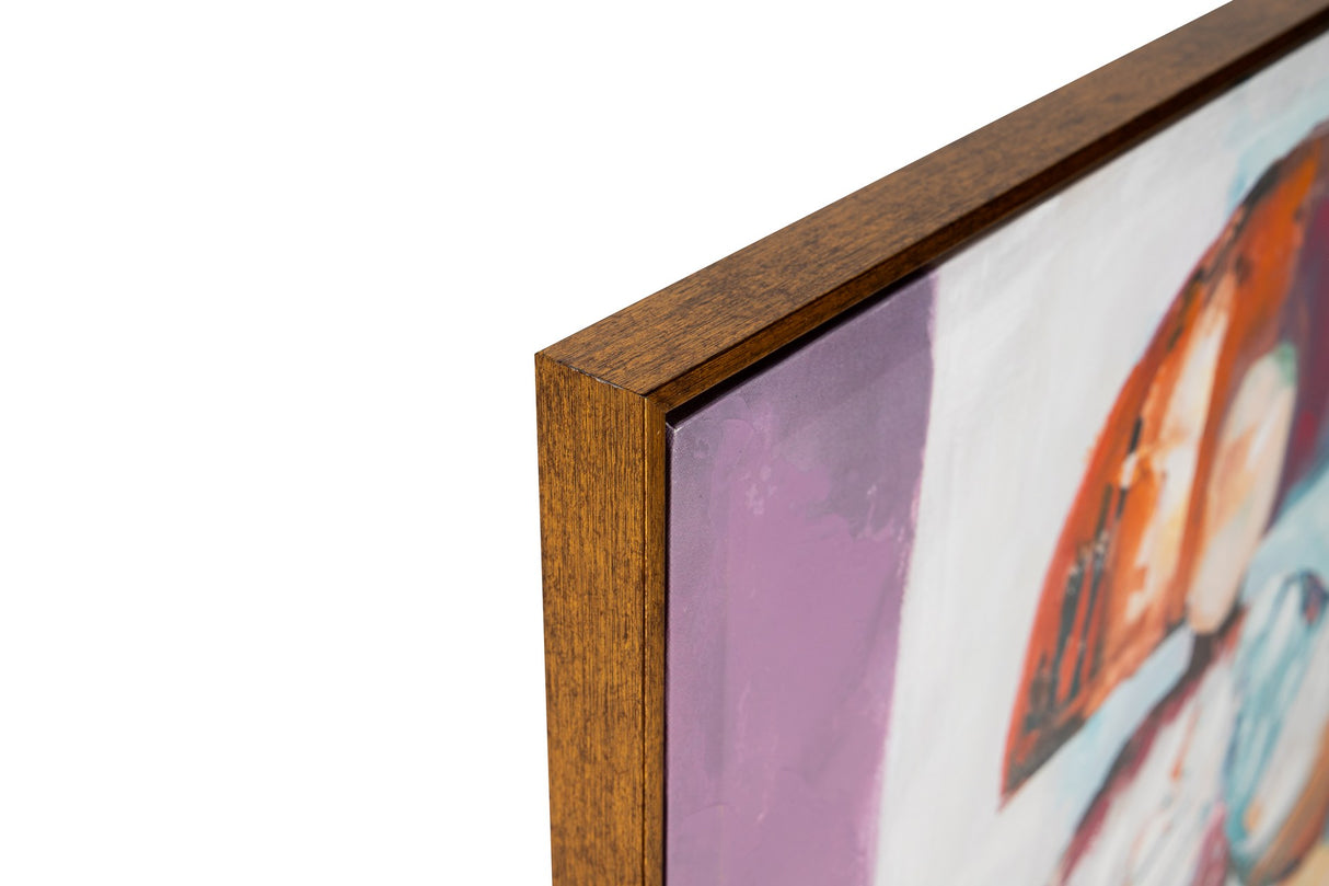 CUADRO MENINA 80% PINTADO A MANO 80x4x120 CM