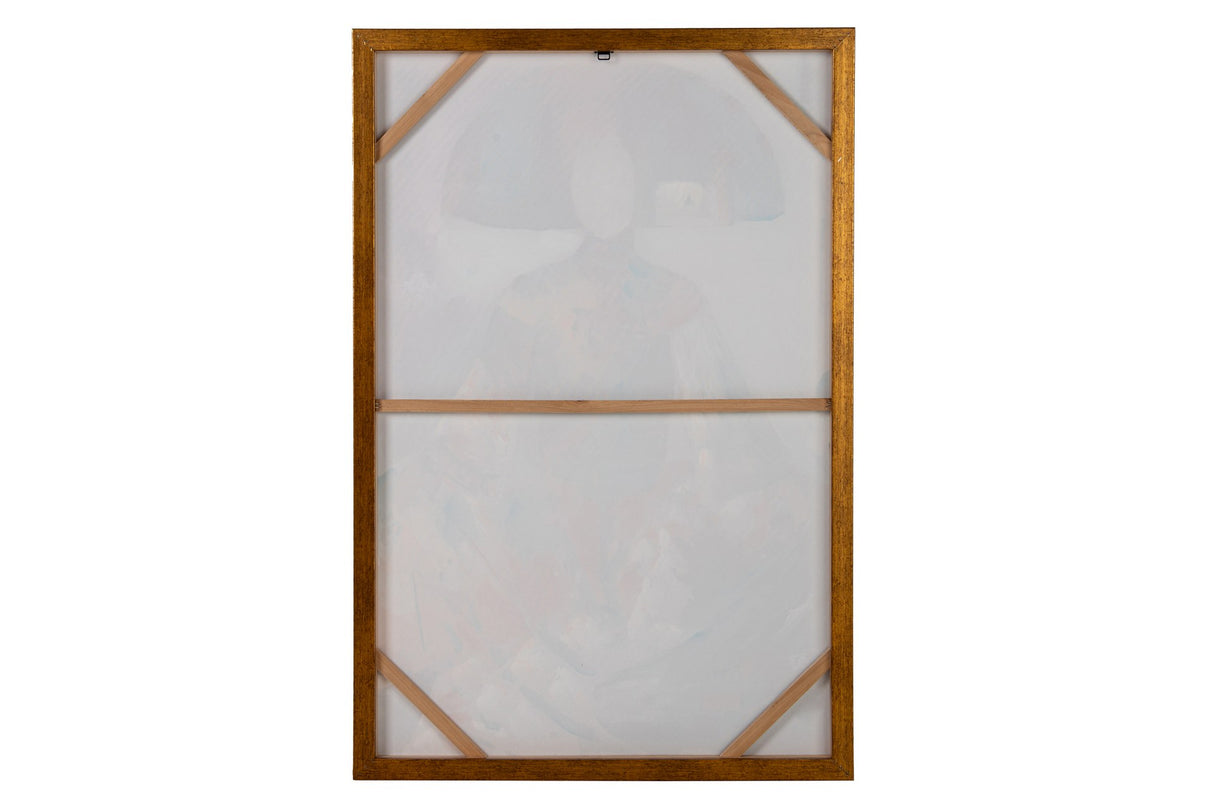 CUADRO MENINA 80% PINTADO A MANO 80x4x120 CM