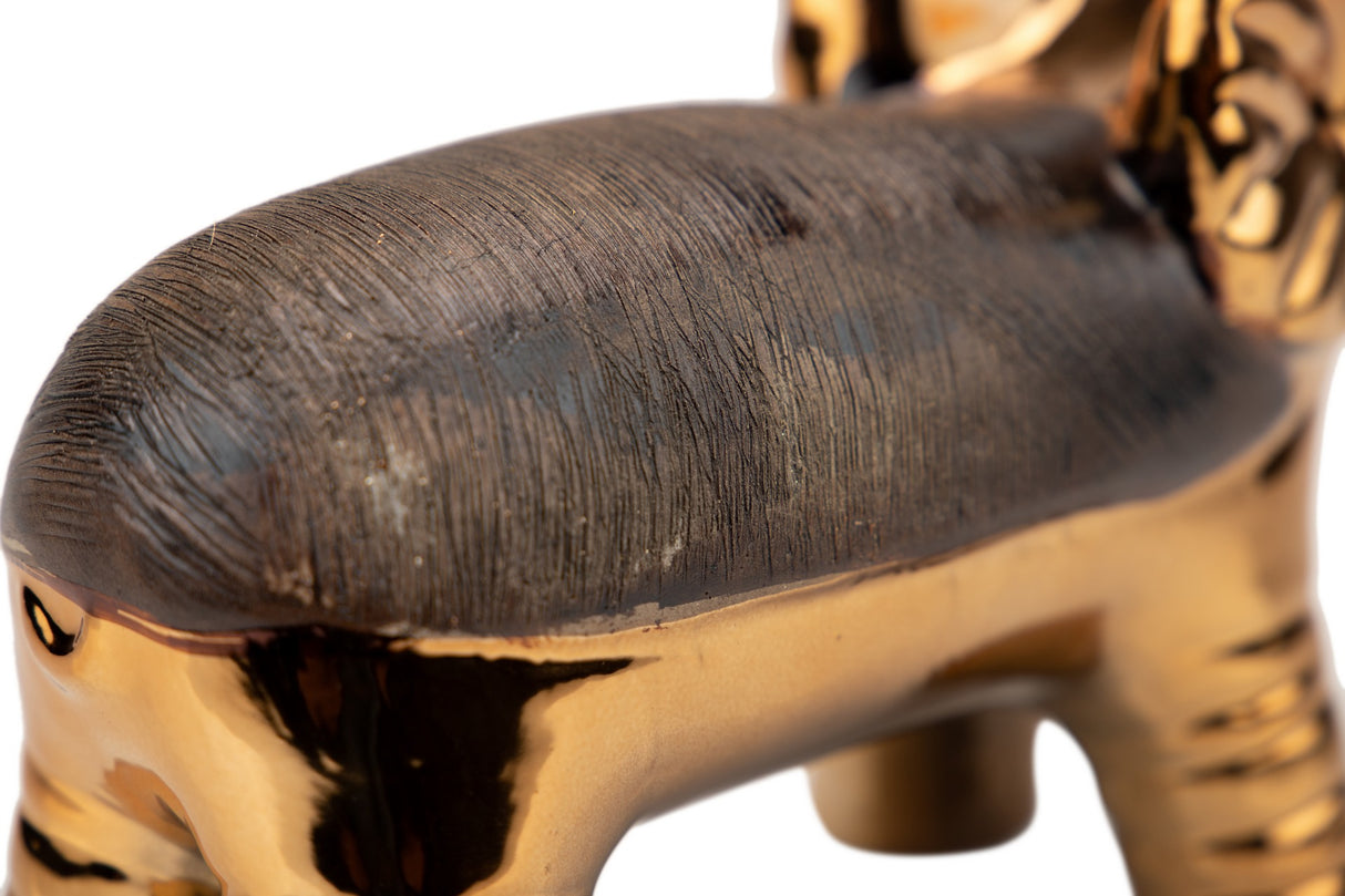 Elefante in ceramica Figura 31x12x14 cm