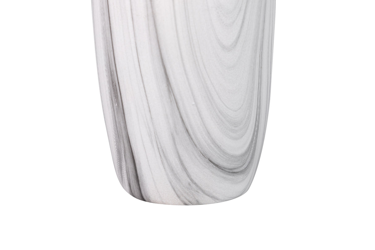 Effet de marmol d'inondation en céramique 11x11x21 cm