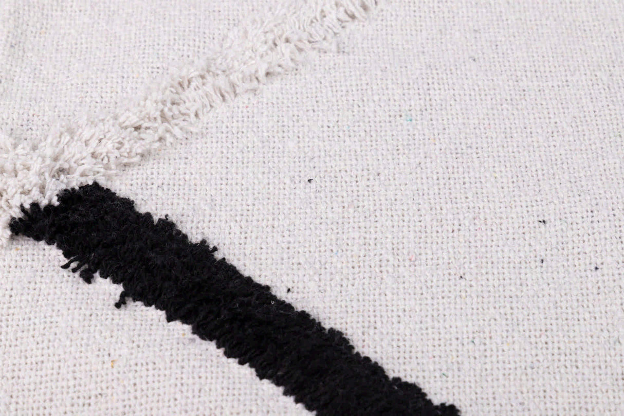 Manta Plaid Cotton Hand -gehoben 125x150 cm