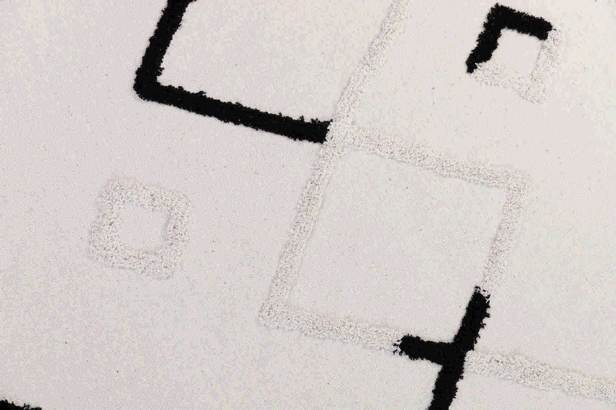 Manta Plaid Cotton Hand -gehoben 125x150 cm