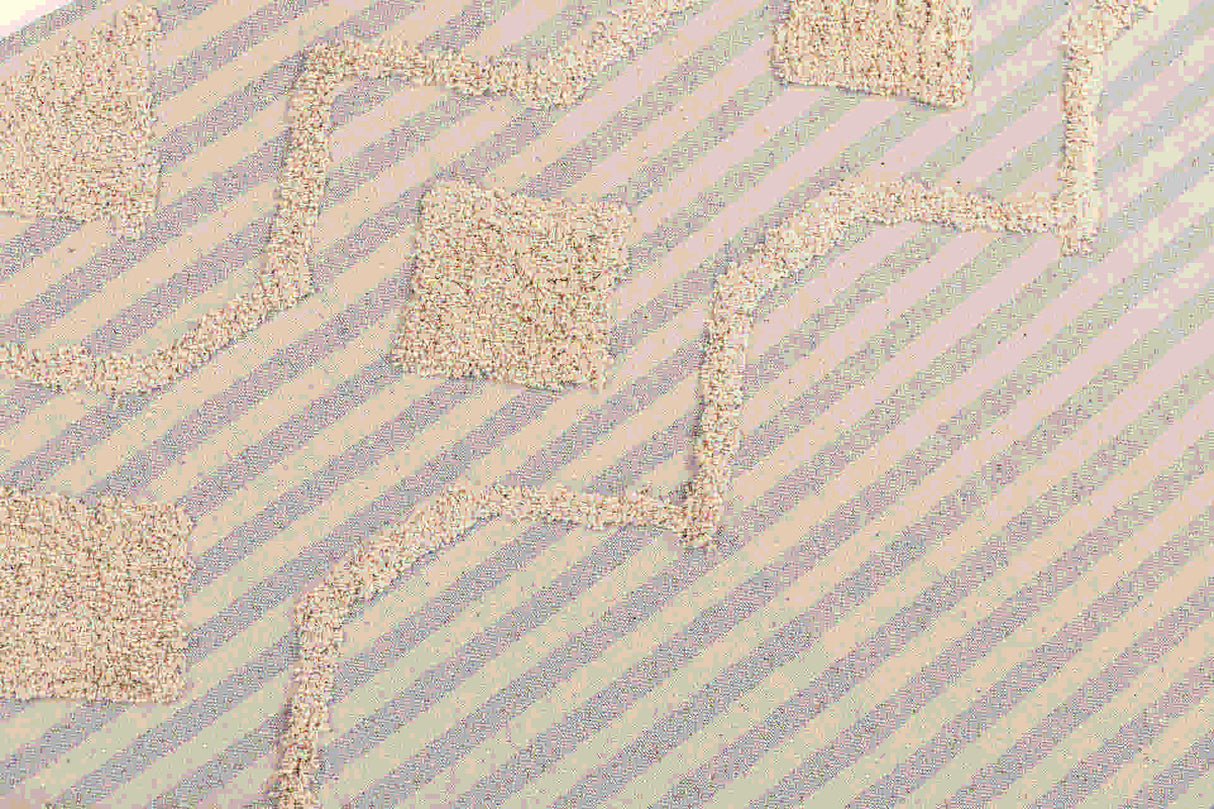 Hand -gehobene Baumwolldecke 125x150 cm