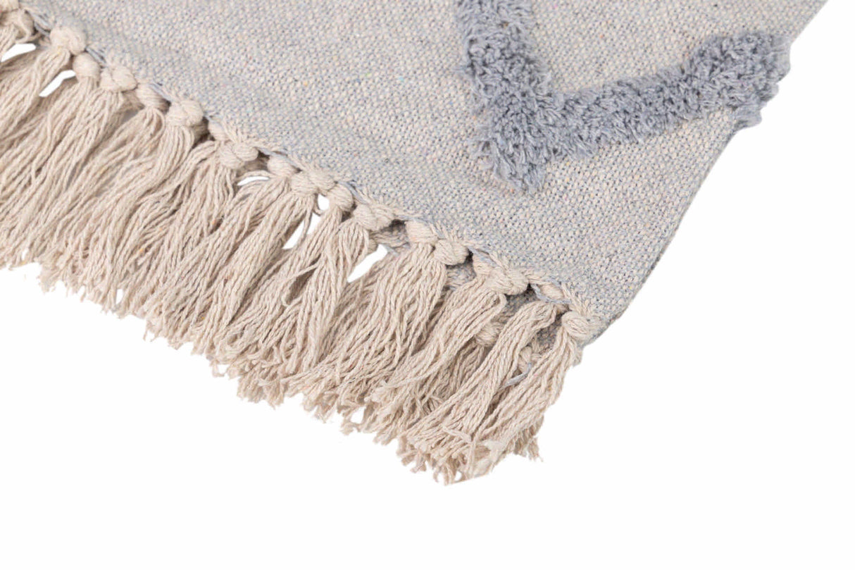 Hand -gehobene Baumwolldecke 125x150 cm