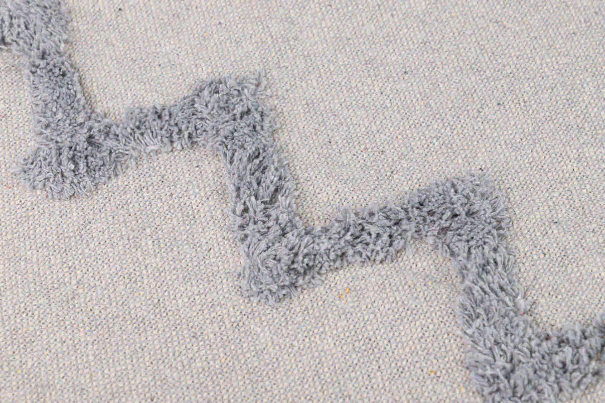 Hand -gehobene Baumwolldecke 125x150 cm