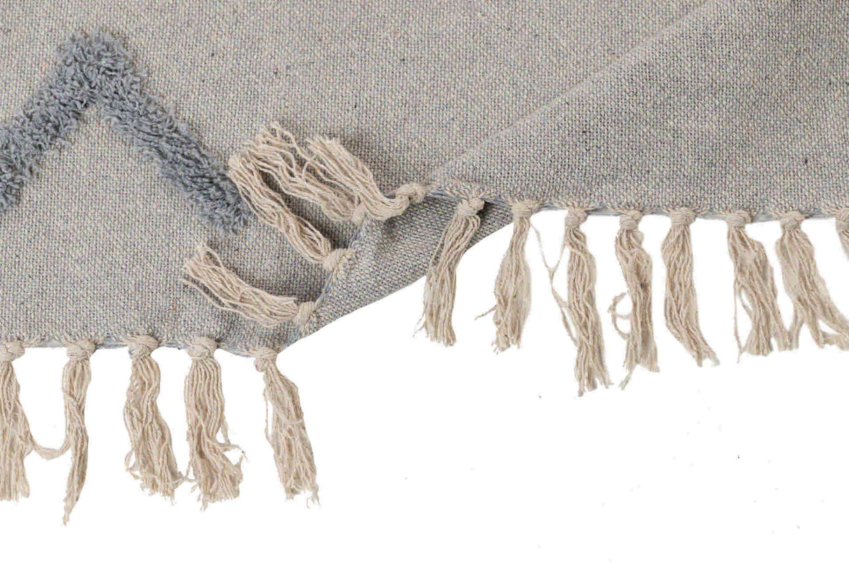 Hand -gehobene Baumwolldecke 125x150 cm