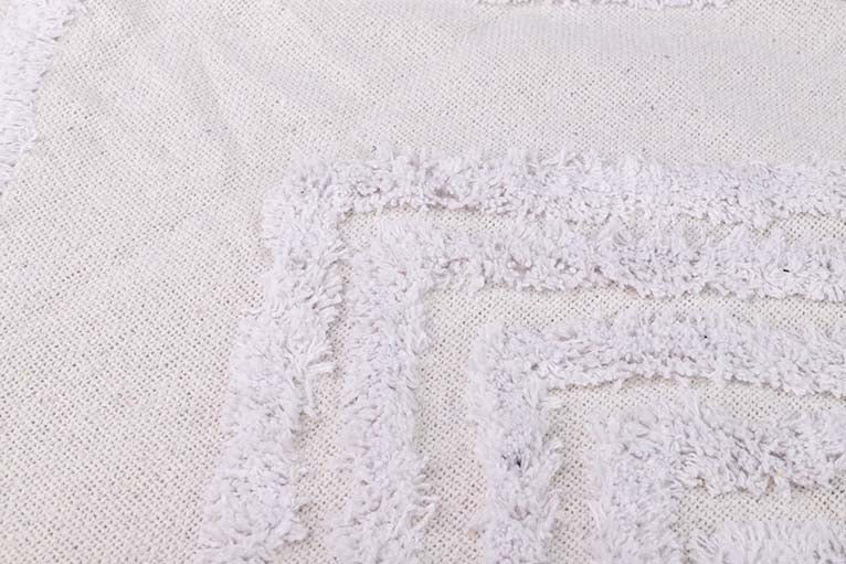 Hand -gehobene Baumwolldecke 125x150 cm