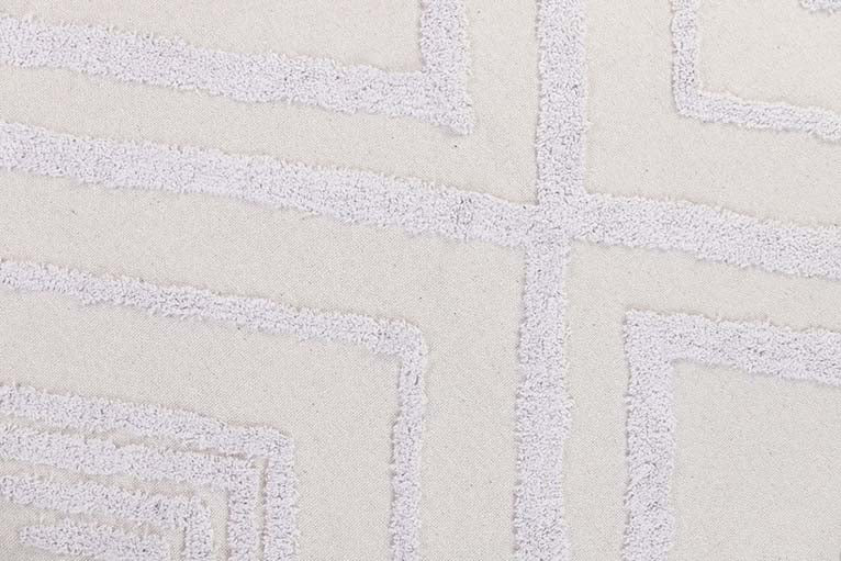 Hand -gehobene Baumwolldecke 125x150 cm