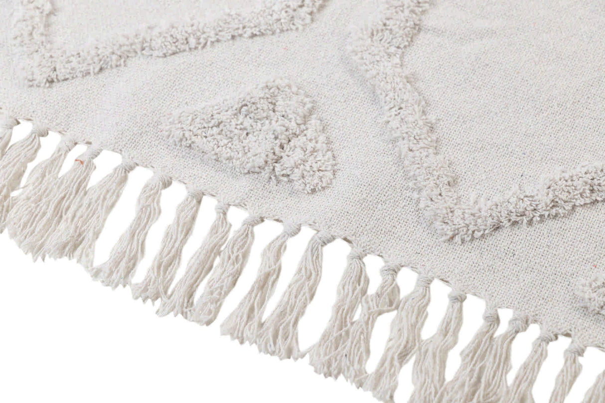 Hand -gehobene Baumwolldecke 125x150 cm