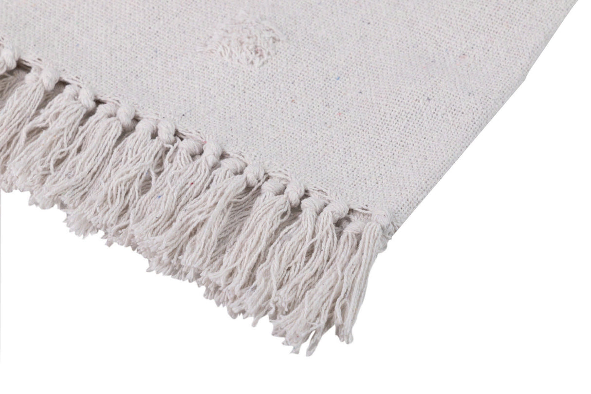 Hand -gehobene Baumwolldecke 125x150 cm