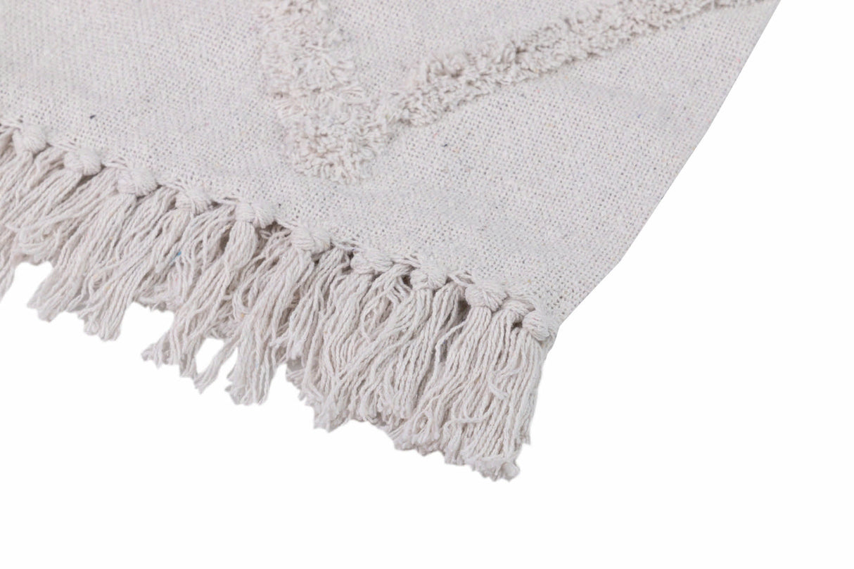 Hand -gehobene Baumwolldecke 125x150 cm