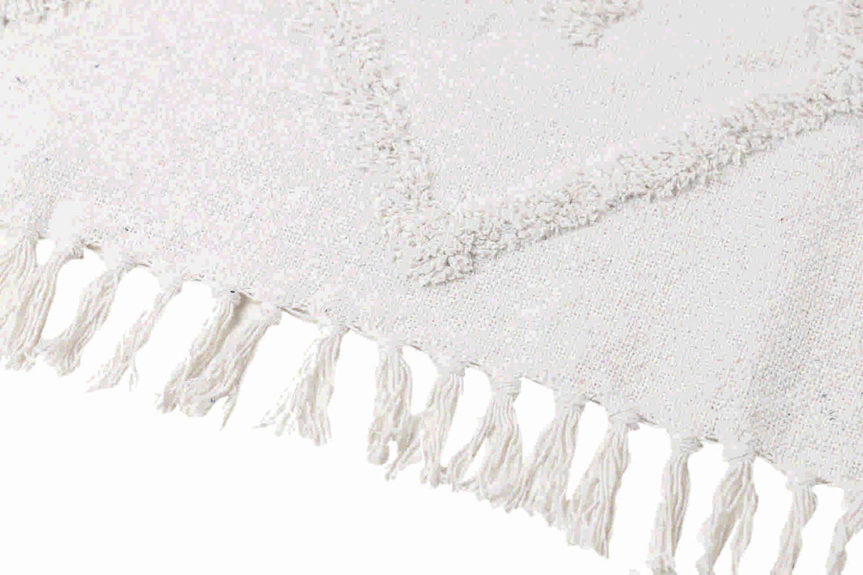 Hand -gehobene Baumwolldecke 125x150 cm