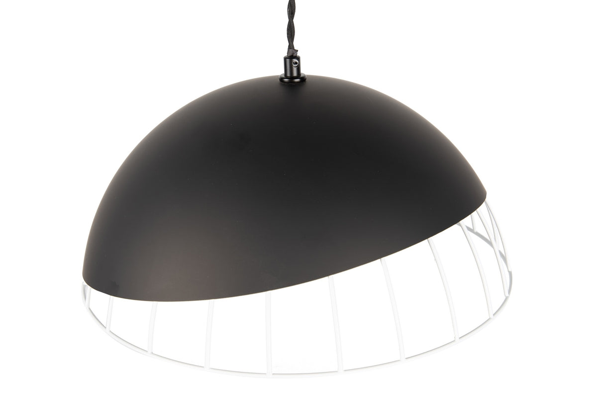 Lâmpada de telhado de metal preto dourado 35x35x120 cm