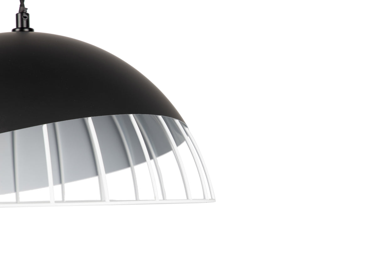 Lâmpada de telhado de metal preto dourado 35x35x120 cm