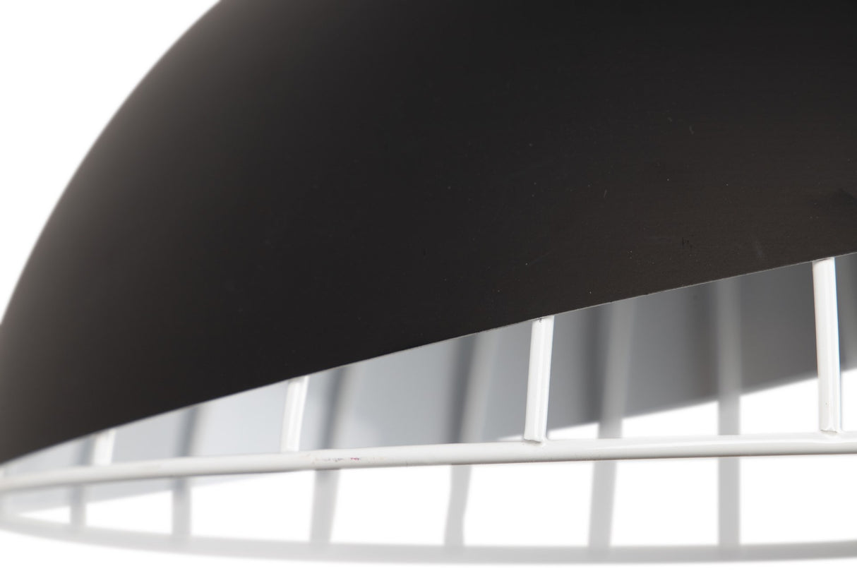 Lâmpada de telhado de metal preto dourado 35x35x120 cm